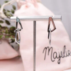 Boucles Amy 7 Boucles Amy -Majolie Amy Argent Paire