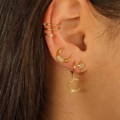 Mini Créole Naja 10 Mini Créole Naja -Majolie Bijoux D Oreilles Majolie 8