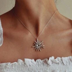 Collier Baca - Argent
