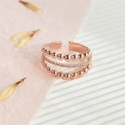 Bague Alila - Or Rose