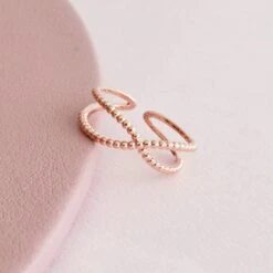 Bague Isla - Or Rose