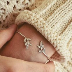 Bracelet Laurier - Argent