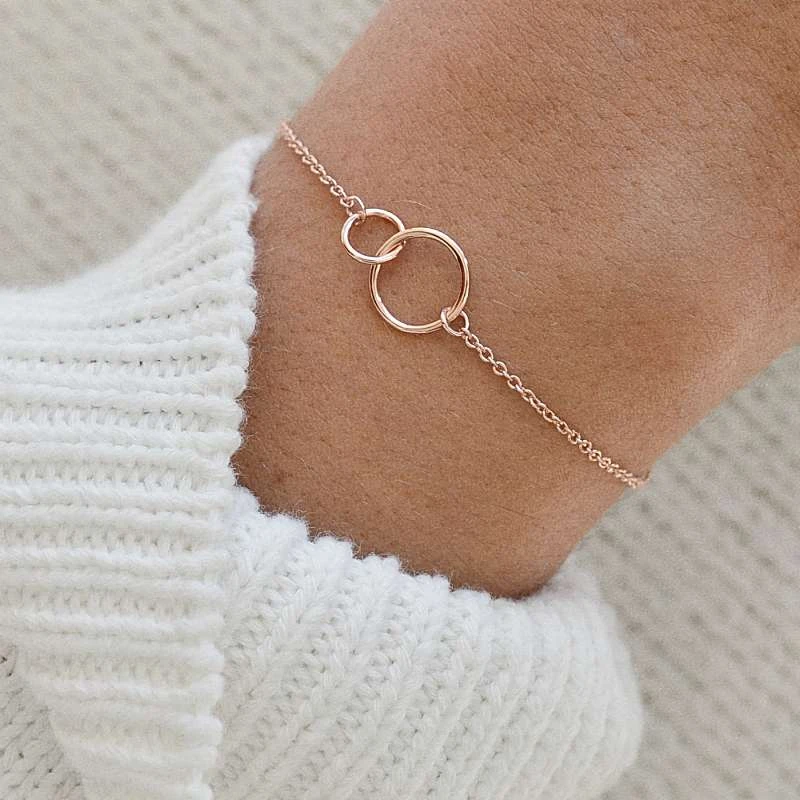 Bracelet Dalia - Or Rose 2 Bracelet Dalia - Or Rose – Image 2