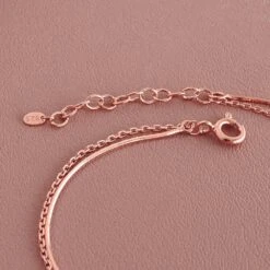 Bracelet Irina - Or Rose 8 Bracelet Irina - Or Rose -Majolie Bijoux Majolie Bracelet Irina Rose2