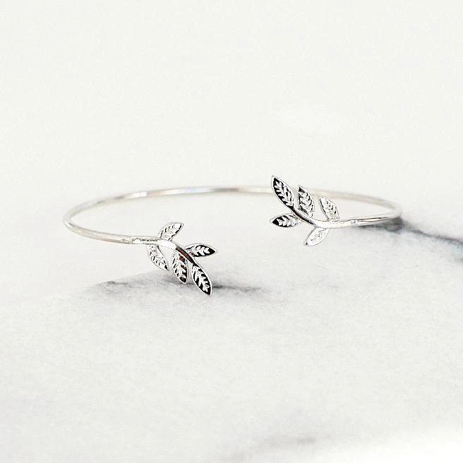 Bracelet Laurier - Argent 2 Bracelet Laurier - Argent – Image 2