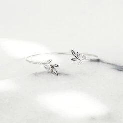 Bracelet Laurier - Argent 8 Bracelet Laurier - Argent -Majolie Bijoux Majolie Bracelet Laurier Argent2