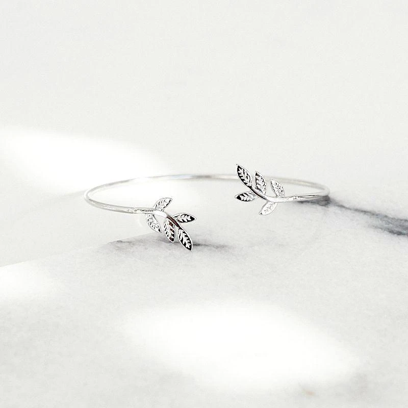 Bracelet Laurier - Argent 4 Bracelet Laurier - Argent – Image 4