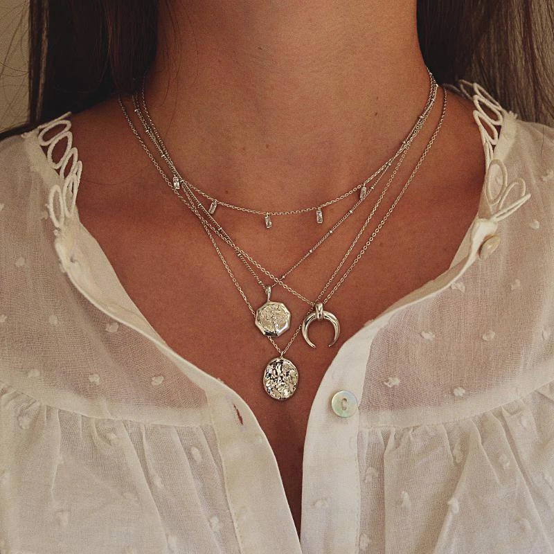 Collier Ciara - Argent 2 Collier Ciara - Argent – Image 2