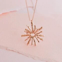 Collier Baca - Or Rose 7 Collier Baca - Or Rose -Majolie Bijoux Majolie Collier Baca Rose2