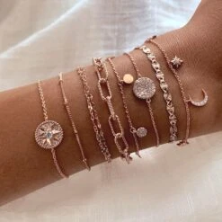 Bracelet Cora - Or Rose -Majolie Bijoux or rose Majolie 5cff53e2 bb28 4638 b962 e8f7aa761a16