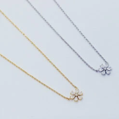 Collier Cassia 9 Collier Cassia -Majolie Collier Cassia Or Argent