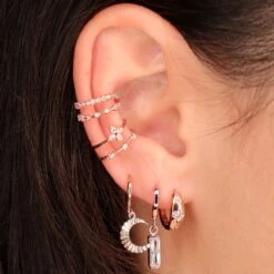 Mini Créole Gil 9 Mini Créole Gil -Majolie Dora Flora Gil Naja Rosya Or Rose