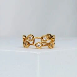 Earcuff Amelia 11 Earcuff Amelia -Majolie Earcuff Amelia Argent Majolie