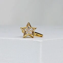 Earcuff Antarès 5 Earcuff Antarès -Majolie Earcuff Antares Argent Majolie