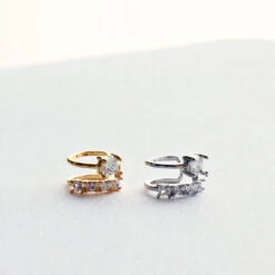 Earcuff Hana 13 Earcuff Hana -Majolie Earcuff Hana Or Argent