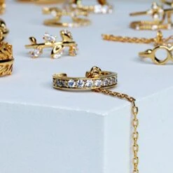 Earcuff Thais 13 Earcuff Thais -Majolie Earcuff Thais Argent Majolie