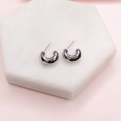 Boucle Hope -Majolie Hope Argent Paire