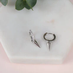 Mini Créoles Lara 18 Mini Créoles Lara -Majolie Lara Argent Paire