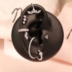 Earcuff Nella 9 Earcuff Nella -Majolie Lucy Moana Manora Gaga Nella Byola Aya Argent1