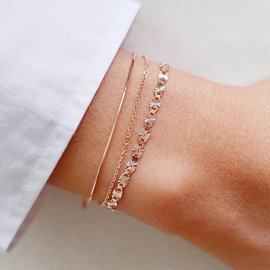 Bracelet Irina - Or Rose 2 Bracelet Irina - Or Rose – Image 2