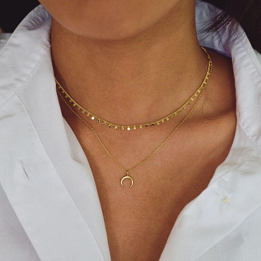 Collier Galina - Argent 2 Collier Galina - Argent – Image 2