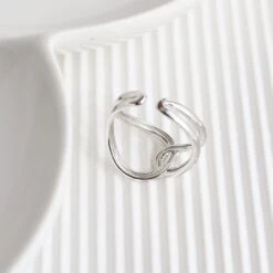 Bague Ova - Argent 925 -Majolie Majolie Bijoux Bague Dona Argent 6