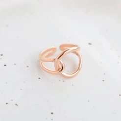 Bague Ova - Argent 925 - Or Rose -Majolie Majolie Bijoux Bague Ova Or Rose 8