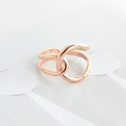 Bague Ova - Argent 925 - Or Rose