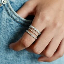 Bague Nita 12 Bague Nita -Majolie Majolie Bijoux Bagues Accumulations Argent 1