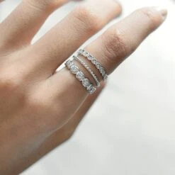 Bague Riwa 9 Bague Riwa -Majolie Majolie Bijoux Bagues Accumulations Argent 4