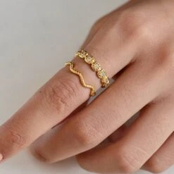 Bague Ratya 11 Bague Ratya -Majolie Majolie Bijoux Bagues Accumulations Or 6