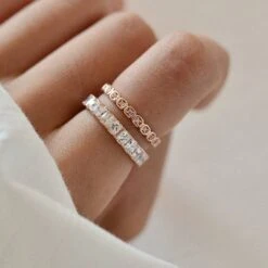 Bague Riwa 11 Bague Riwa -Majolie Majolie Bijoux Bagues Accumulations Or Rose 4