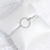 Bangle Cercle Diamanté - Argent