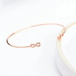 Bracelet Infini - Or Rose 18K