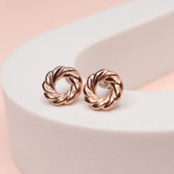 Boucles Sasha 7 Boucles Sasha -Majolie Majolie Bijoux Boucle Sasha Or Rose