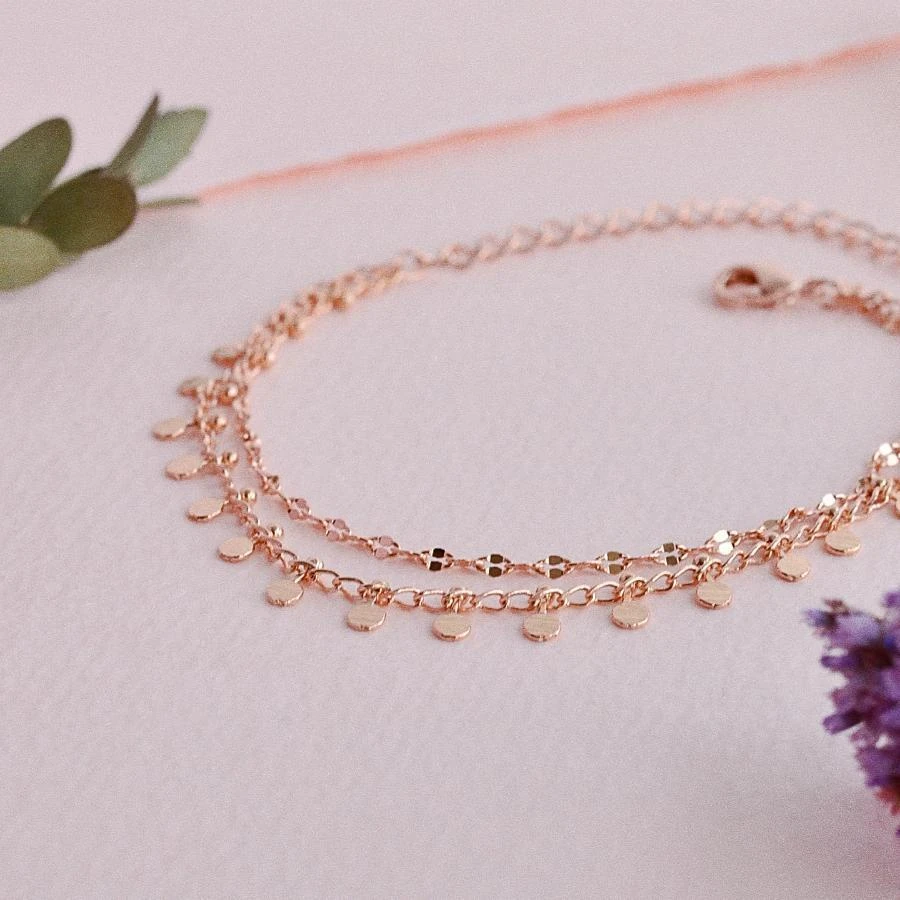 Bracelet Maena - Or Rose 2 Bracelet Maena - Or Rose – Image 2