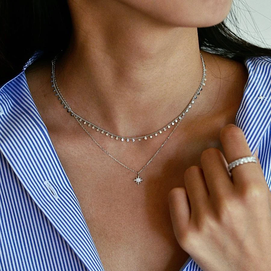Collier Starya - Argent 2 Collier Starya - Argent – Image 2