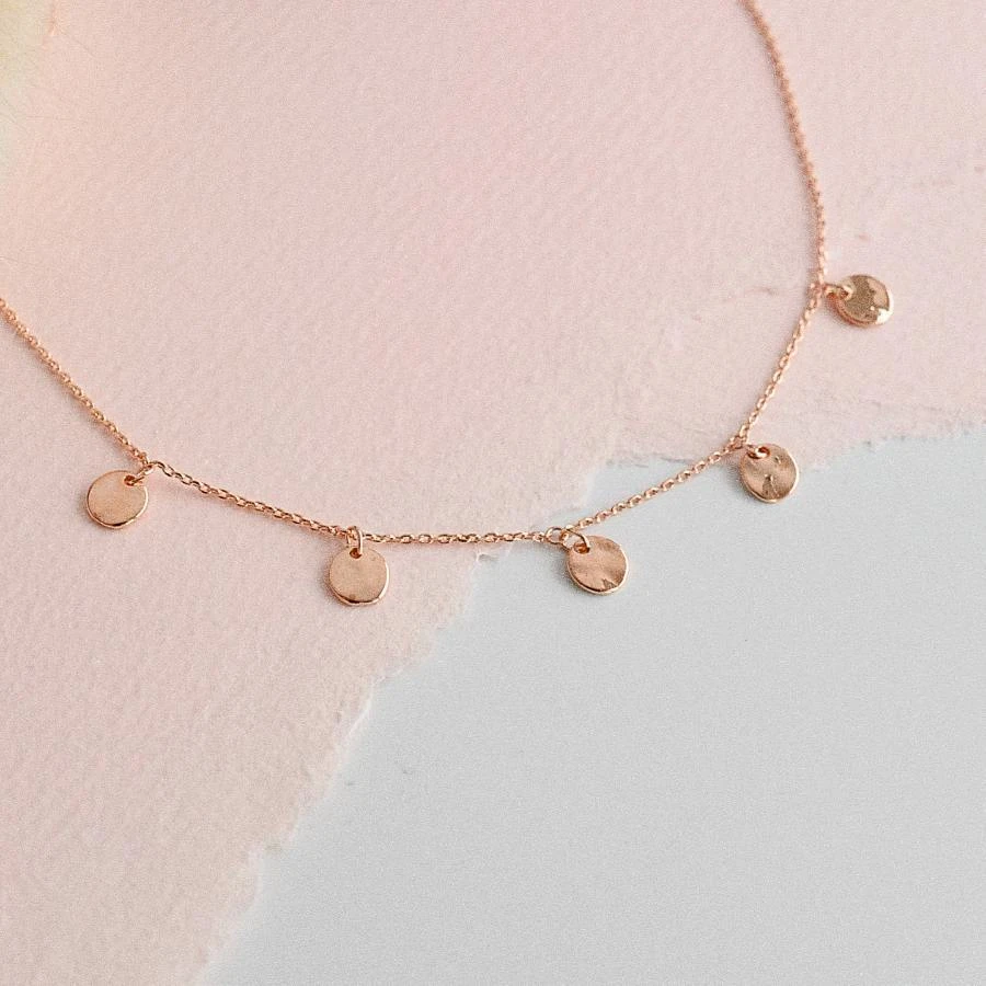 Collier Dunya - Or Rose 2 Collier Dunya - Or Rose – Image 2