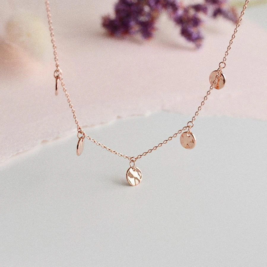 Collier Dunya - Or Rose 1 Collier Dunya - Or Rose