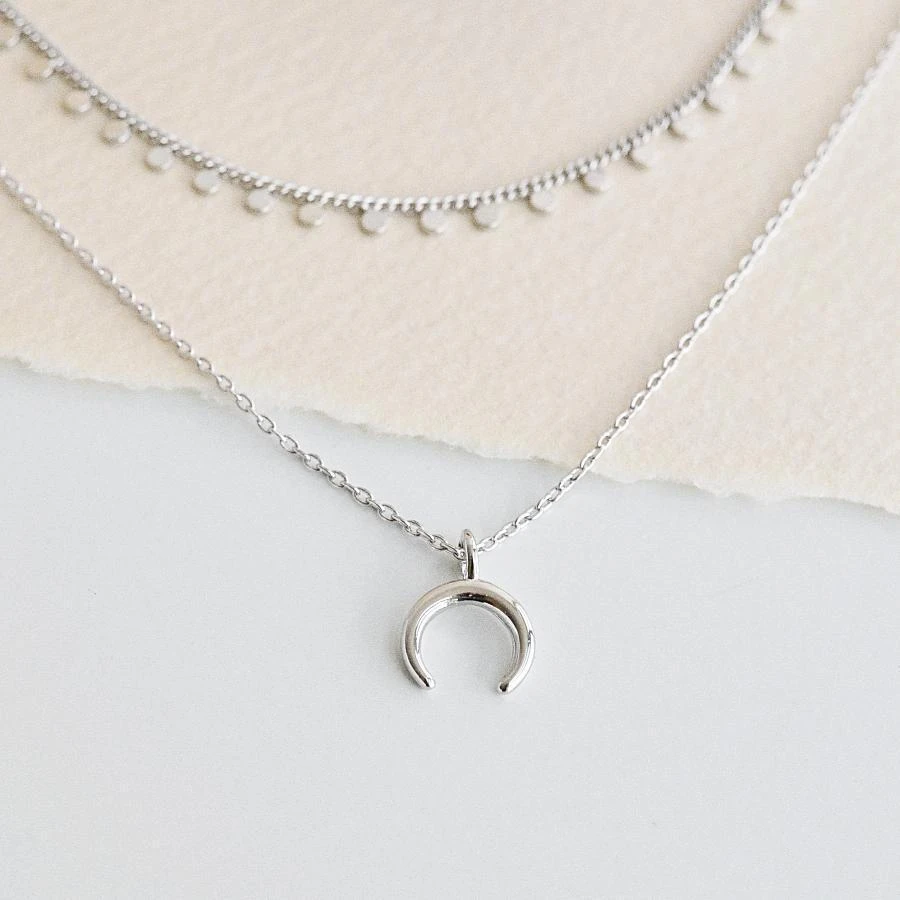 Collier Galina - Argent 1 Collier Galina - Argent