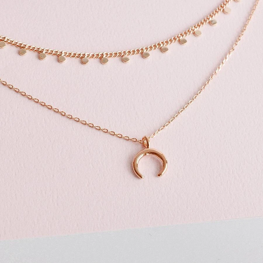 Collier Galina - Or Rose 3 Collier Galina - Or Rose – Image 3