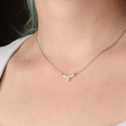 Hanna 9 Hanna -Majolie Majolie Bijoux Collier Hanna Argent f5569fcc ae1a 42f3 87bd e6919d360a69