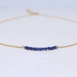 Collier Pamela 12 Collier Pamela -Majolie Majolie Bijoux Collier Pamela Bleu 3