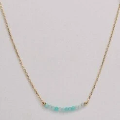 Collier Pamela 10 Collier Pamela -Majolie Majolie Bijoux Collier Pamela Turquoise