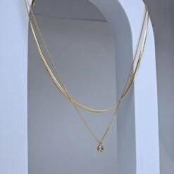 Collier Rosalie 8 Collier Rosalie -Majolie Majolie Bijoux Collier Rosalie Or