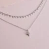 Collier Starya - Argent