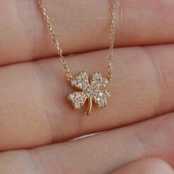 Collier Trefle 6 Collier Trefle -Majolie Majolie Bijoux Collier Trefle2