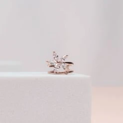 Earcuff Kenza 7 Earcuff Kenza -Majolie Majolie Bijoux Earcuff Kenza Or Rose