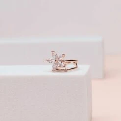 Earcuff Kenza 8 Earcuff Kenza -Majolie Majolie Bijoux Earcuff Kenza Or Rose 2