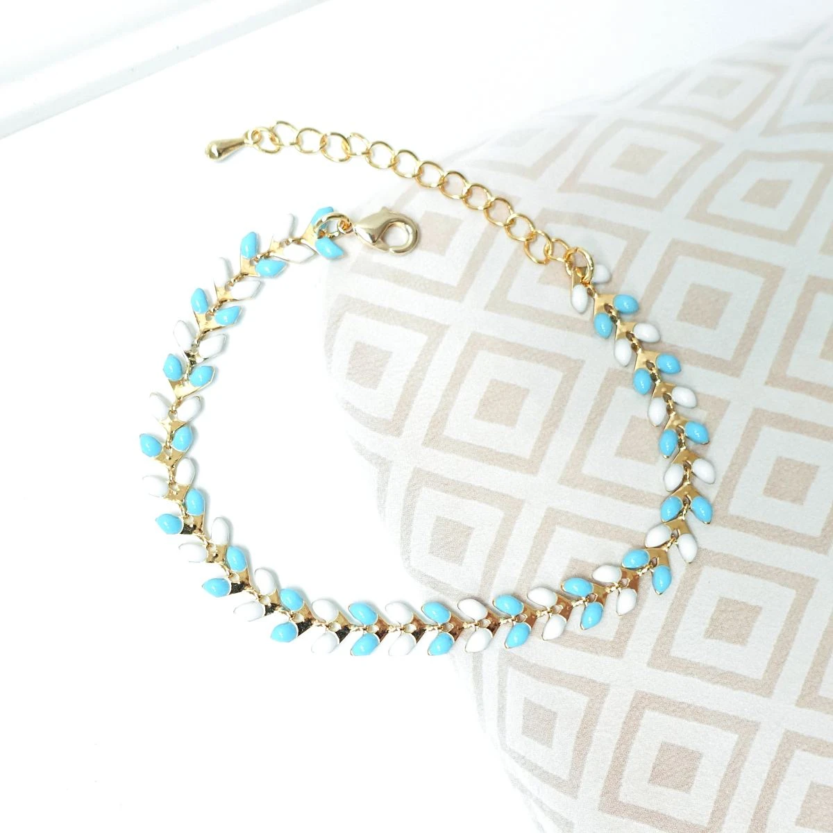 Bracelet Juno Duo Bleu 3 Bracelet Juno Duo Bleu – Image 3